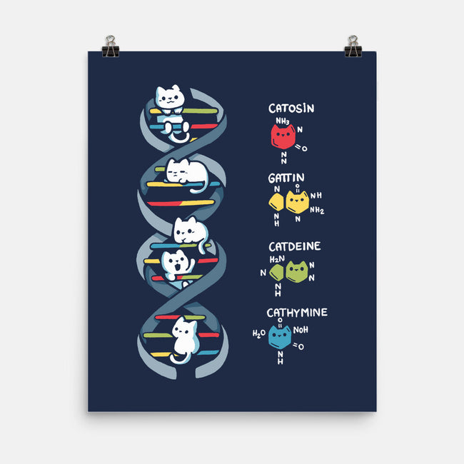 Dna Kitten-None-Matte-Poster-Vallina84