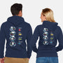 Dna Kitten-Unisex-Zip-Up-Sweatshirt-Vallina84