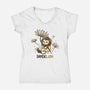Dandelion-Womens-V-Neck-Tee-Vallina84