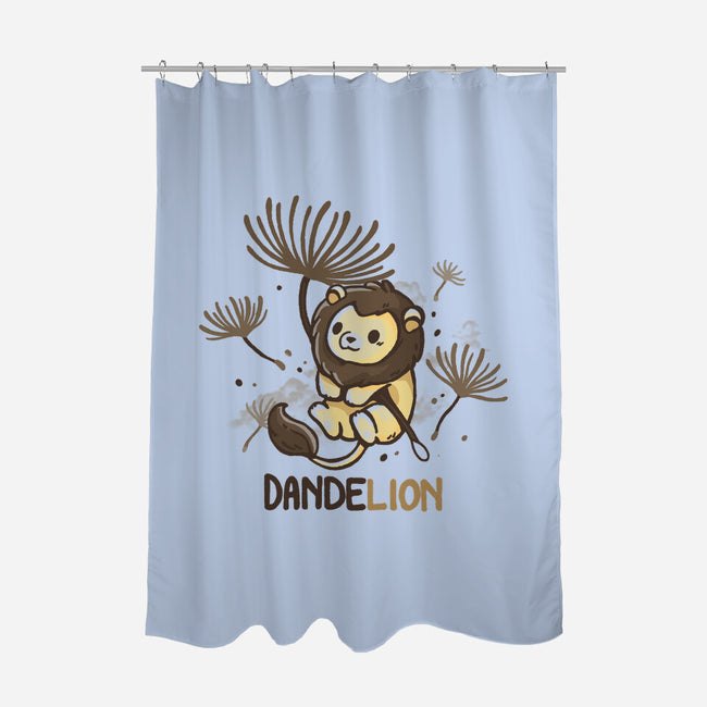 Dandelion-None-Polyester-Shower Curtain-Vallina84