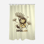 Dandelion-None-Polyester-Shower Curtain-Vallina84