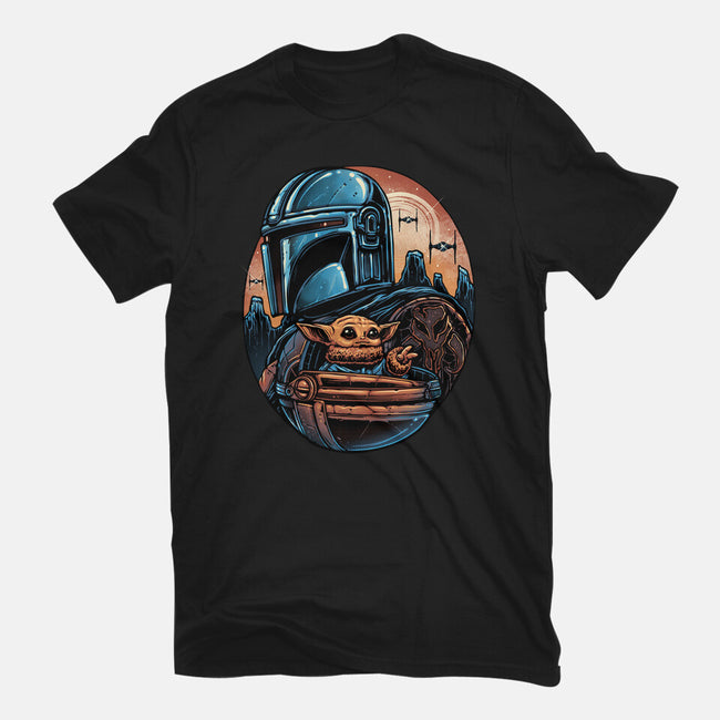 The Rise Against The Empire-Unisex-Basic-Tee-glitchygorilla