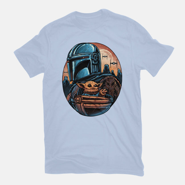 The Rise Against The Empire-Unisex-Basic-Tee-glitchygorilla