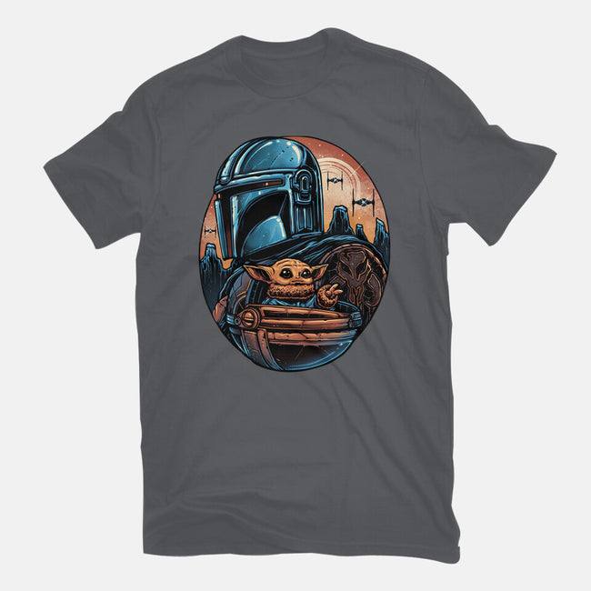 The Rise Against The Empire-Mens-Heavyweight-Tee-glitchygorilla