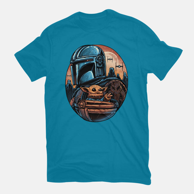 The Rise Against The Empire-Womens-Basic-Tee-glitchygorilla