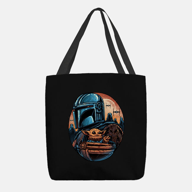 The Rise Against The Empire-None-Basic Tote-Bag-glitchygorilla