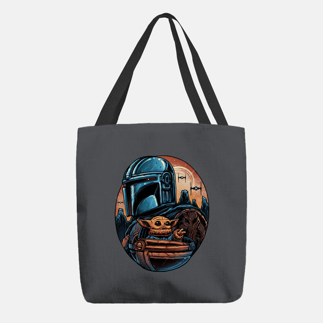 The Rise Against The Empire-None-Basic Tote-Bag-glitchygorilla