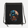 The Rise Against The Empire-None-Drawstring-Bag-glitchygorilla