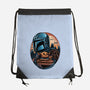 The Rise Against The Empire-None-Drawstring-Bag-glitchygorilla