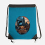 The Rise Against The Empire-None-Drawstring-Bag-glitchygorilla