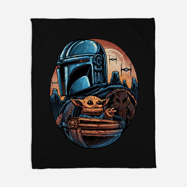 The Rise Against The Empire-None-Fleece-Blanket-glitchygorilla