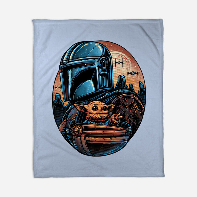 The Rise Against The Empire-None-Fleece-Blanket-glitchygorilla