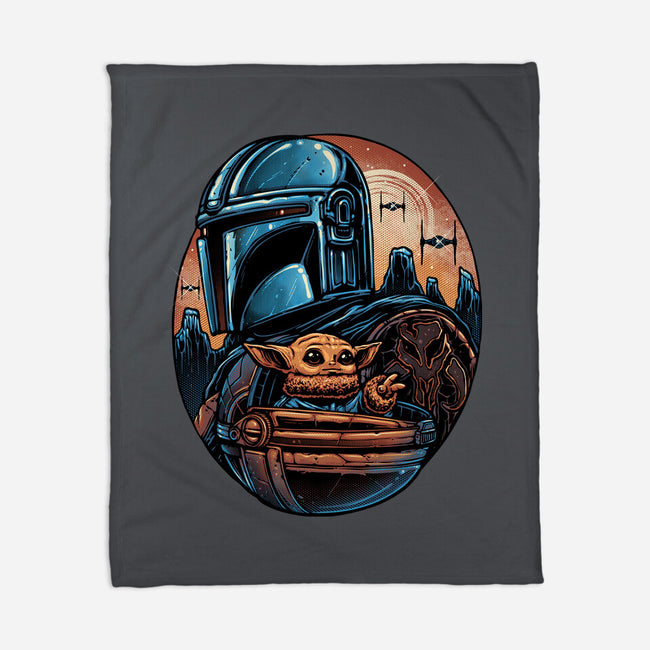 The Rise Against The Empire-None-Fleece-Blanket-glitchygorilla