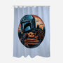 The Rise Against The Empire-None-Polyester-Shower Curtain-glitchygorilla
