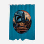 The Rise Against The Empire-None-Polyester-Shower Curtain-glitchygorilla
