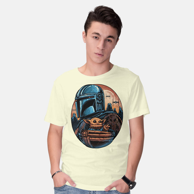 The Rise Against The Empire-Mens-Basic-Tee-glitchygorilla