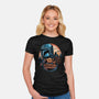 The Rise Against The Empire-Womens-Fitted-Tee-glitchygorilla