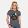 The Rise Against The Empire-Womens-Fitted-Tee-glitchygorilla