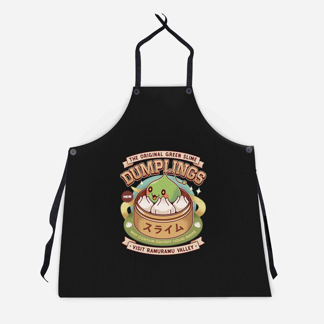 Ramuramu Valley Dumplings Vintage-Unisex-Kitchen-Apron-LAGELANTEE