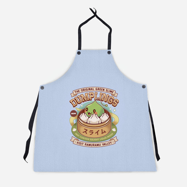 Ramuramu Valley Dumplings Vintage-Unisex-Kitchen-Apron-LAGELANTEE