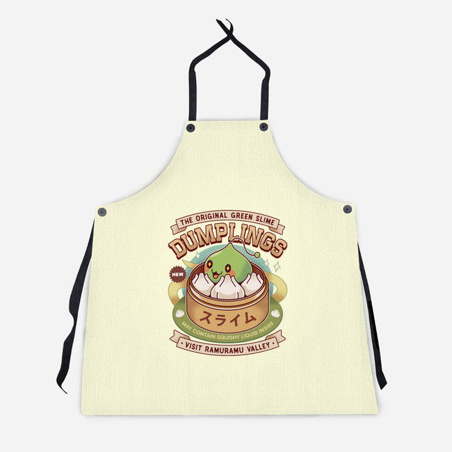 Ramuramu Valley Dumplings Vintage-Unisex-Kitchen-Apron-LAGELANTEE
