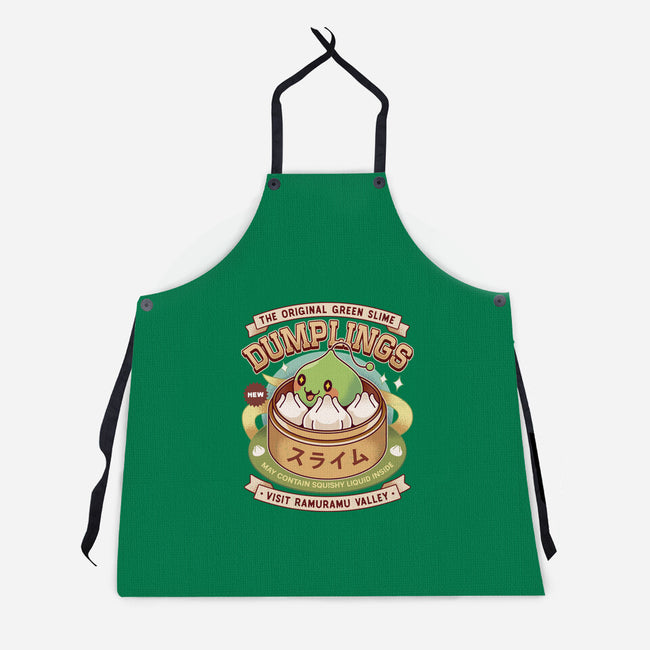 Ramuramu Valley Dumplings Vintage-Unisex-Kitchen-Apron-LAGELANTEE