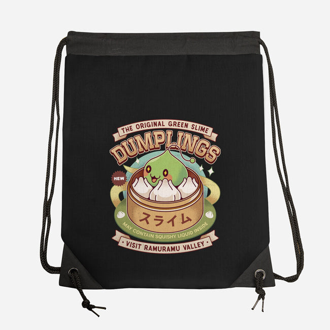 Ramuramu Valley Dumplings Vintage-None-Drawstring-Bag-LAGELANTEE
