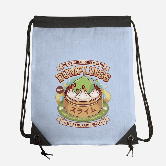 Ramuramu Valley Dumplings Vintage-None-Drawstring-Bag-LAGELANTEE