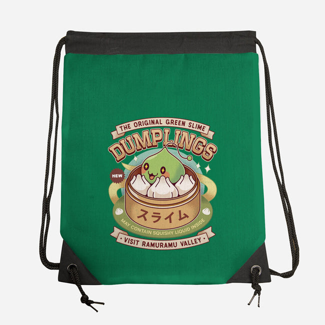 Ramuramu Valley Dumplings Vintage-None-Drawstring-Bag-LAGELANTEE