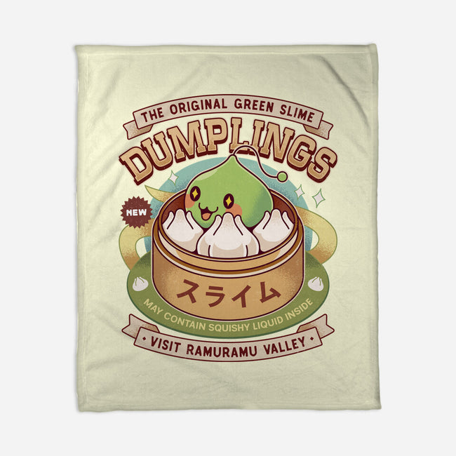 Ramuramu Valley Dumplings Vintage-None-Fleece-Blanket-LAGELANTEE