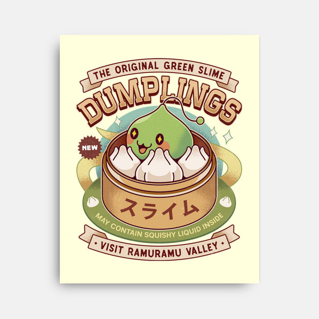 Ramuramu Valley Dumplings Vintage-None-Stretched-Canvas-LAGELANTEE