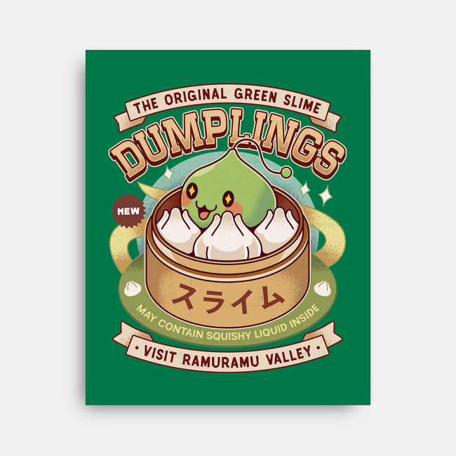 Ramuramu Valley Dumplings Vintage-None-Stretched-Canvas-LAGELANTEE