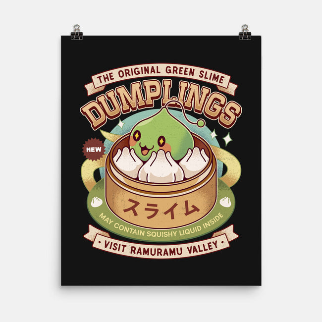 Ramuramu Valley Dumplings Vintage-None-Matte-Poster-LAGELANTEE