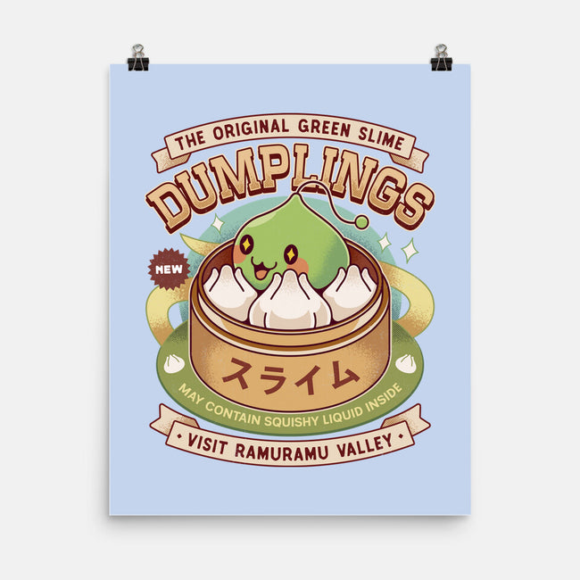 Ramuramu Valley Dumplings Vintage-None-Matte-Poster-LAGELANTEE