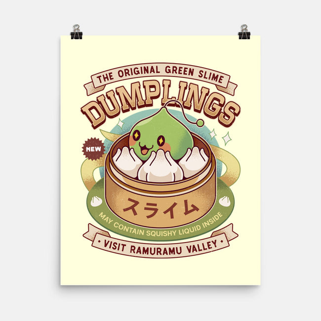 Ramuramu Valley Dumplings Vintage-None-Matte-Poster-LAGELANTEE