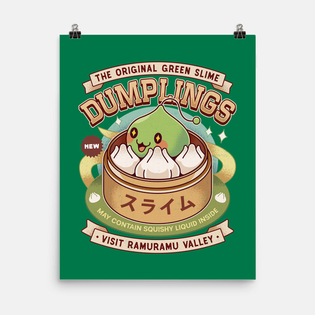 Ramuramu Valley Dumplings Vintage-None-Matte-Poster-LAGELANTEE