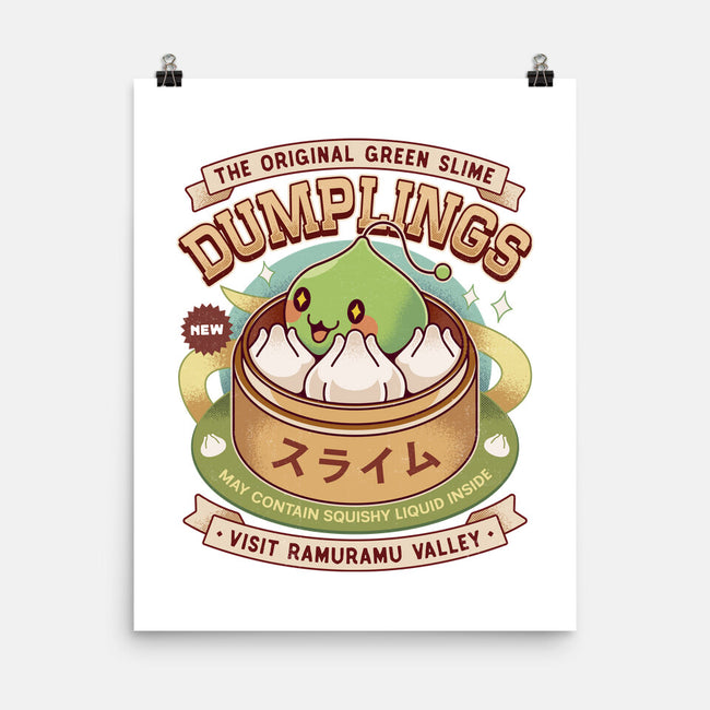 Ramuramu Valley Dumplings Vintage-None-Matte-Poster-LAGELANTEE