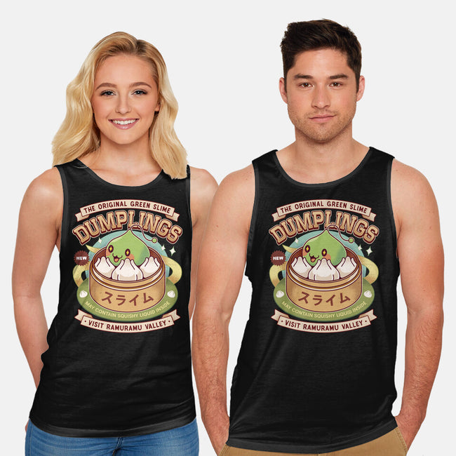 Ramuramu Valley Dumplings Vintage-Unisex-Basic-Tank-LAGELANTEE