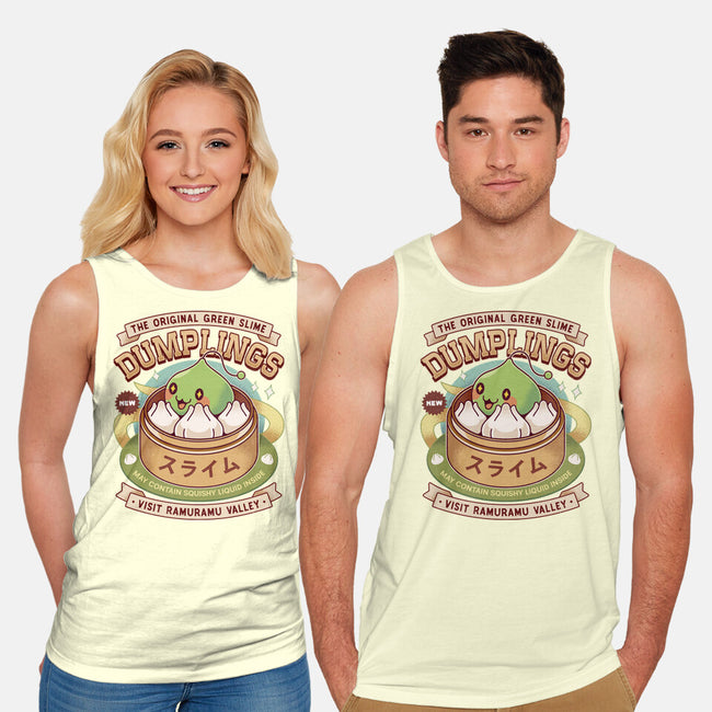 Ramuramu Valley Dumplings Vintage-Unisex-Basic-Tank-LAGELANTEE