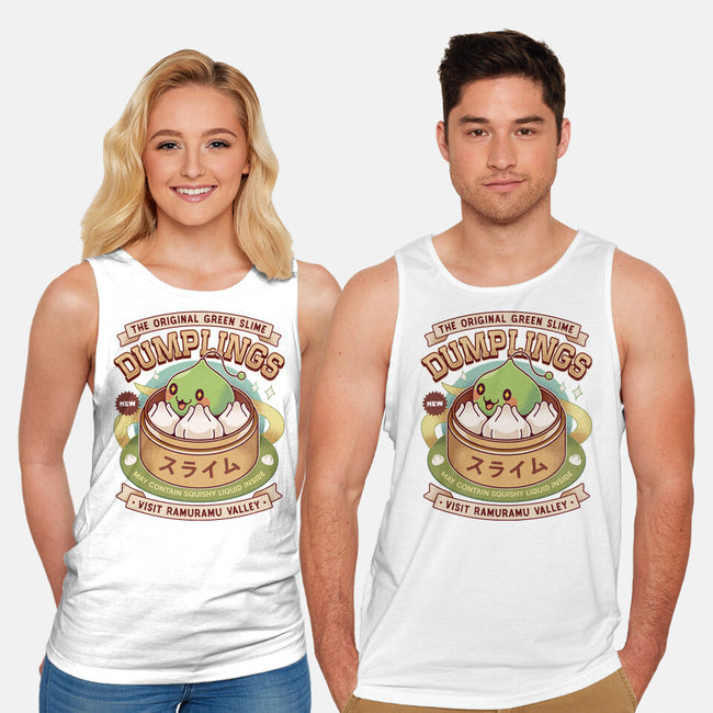 Ramuramu Valley Dumplings Vintage-Unisex-Basic-Tank-LAGELANTEE
