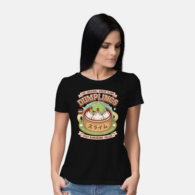 Ramuramu Valley Dumplings Vintage-Womens-Basic-Tee-LAGELANTEE