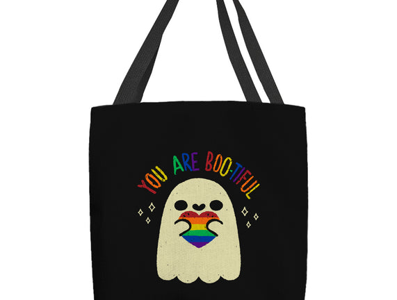 You Are Beautiful Rainbow Heart