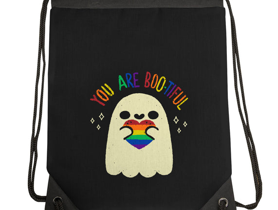 You Are Beautiful Rainbow Heart