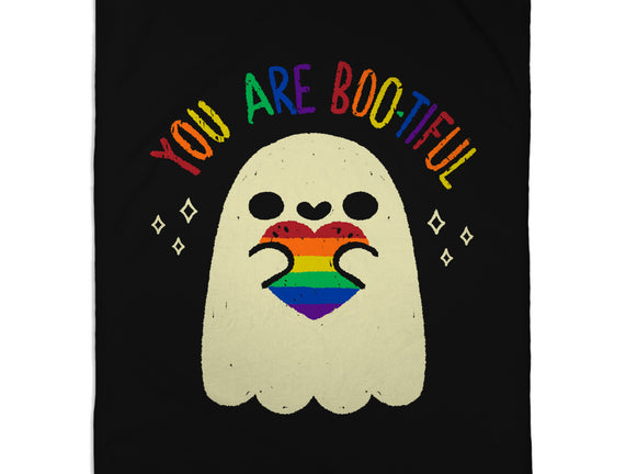 You Are Beautiful Rainbow Heart