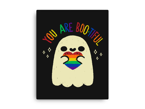 You Are Beautiful Rainbow Heart