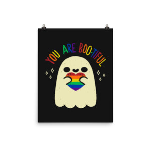 You Are Beautiful Rainbow Heart