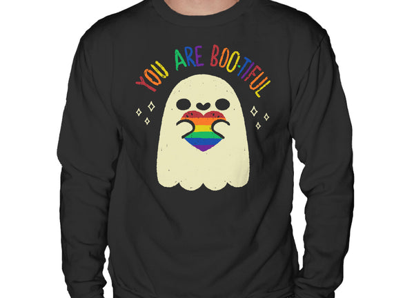 You Are Beautiful Rainbow Heart