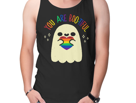 You Are Beautiful Rainbow Heart