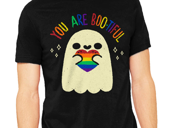 You Are Beautiful Rainbow Heart
