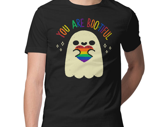 You Are Beautiful Rainbow Heart